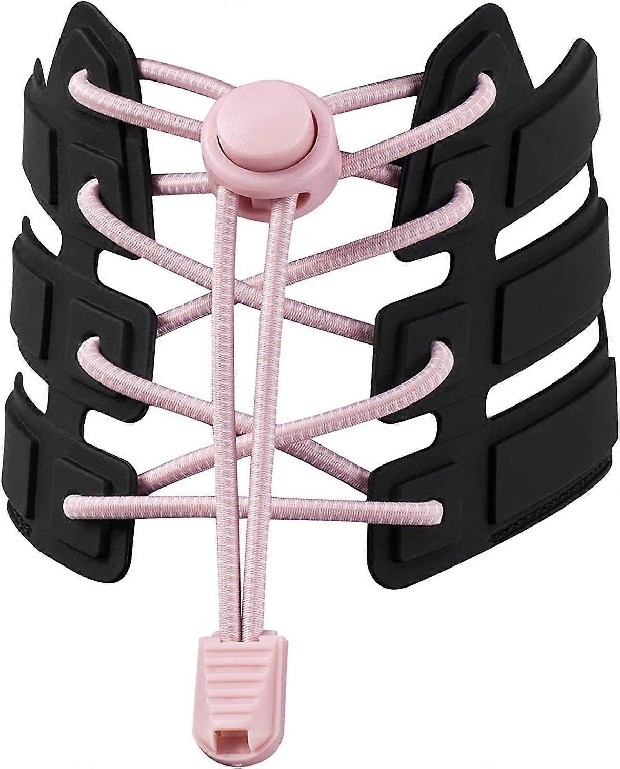 Lacci elastici per scarpe senza lacci (1 paio) Lacci di bloccaggio indipendenti in lattice estensibile per bambini e adulti