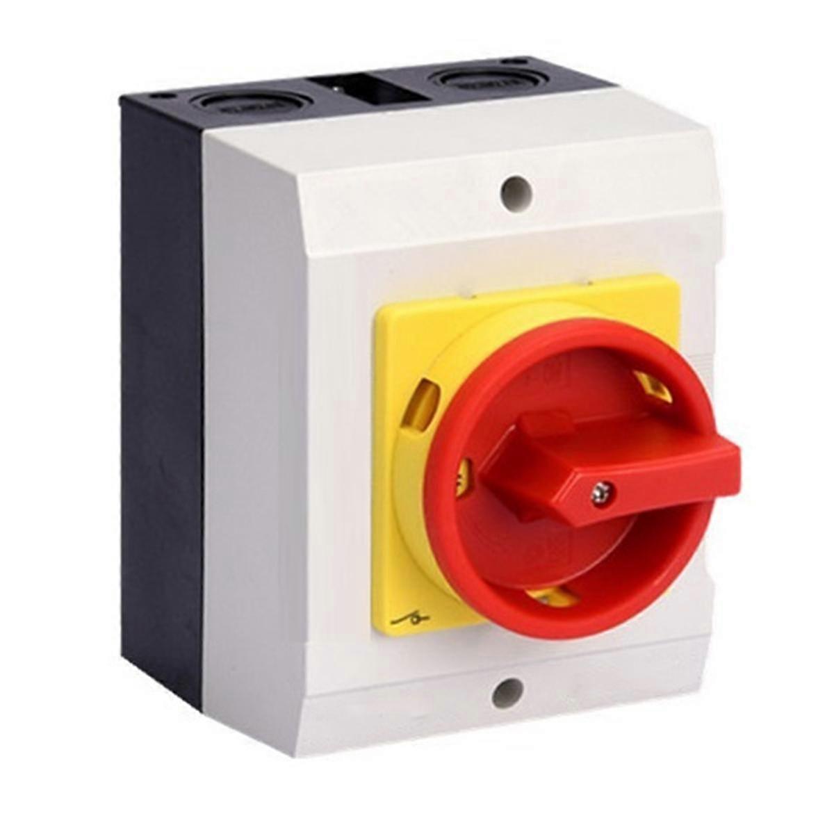 4pole 25A 440V ELectric IP65 UK Isolator Switch Waterproof Switch on OFF Disconnecting Switches