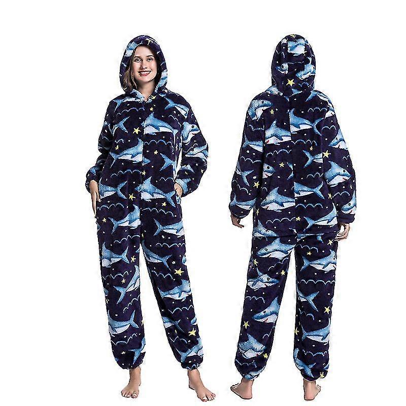 Şık ve sevimli pazen aşınmaya dayanıklı hayvan karikatür tek parça pijama tembel battaniye açık sıcak pijama