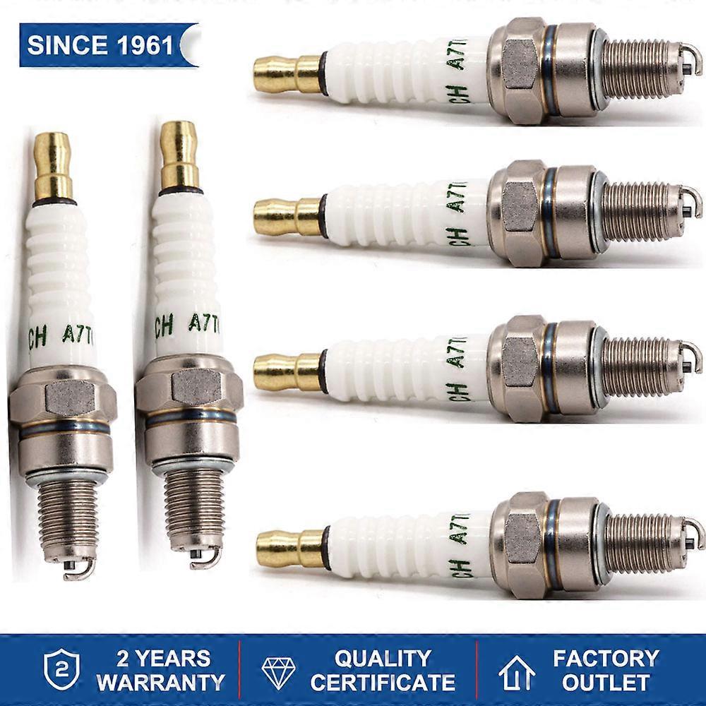 4pcs/6pcs Original Torch Spark Plug A7TC Alternative fr Champion Z8YC PZ7HC Denso U22FSR-U Candle C7HSA Brisk NAR14YS