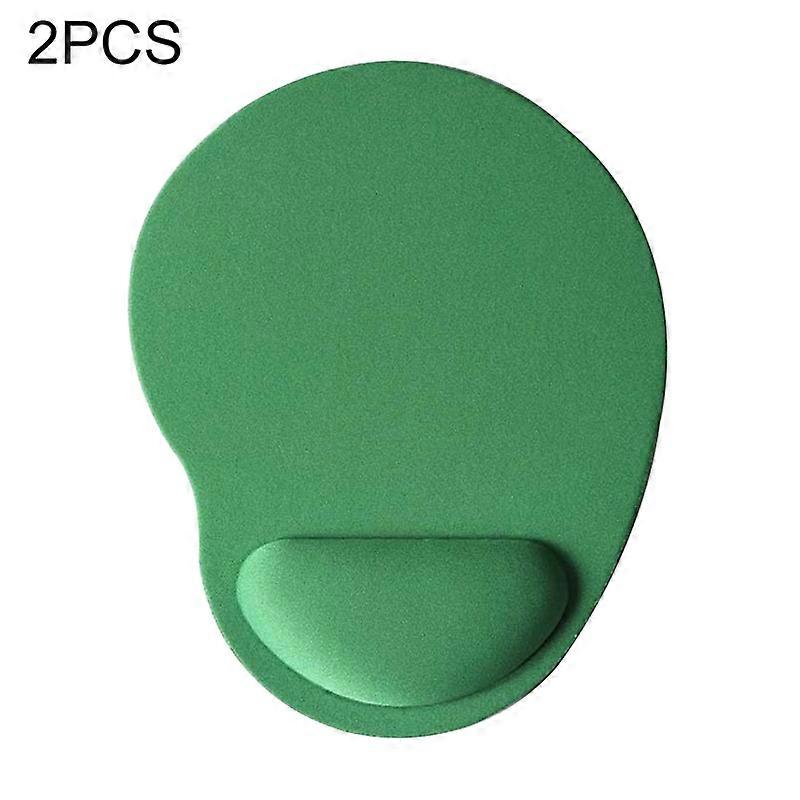 2 PCS Cloth Gel Wrist Rest Mouse Pad