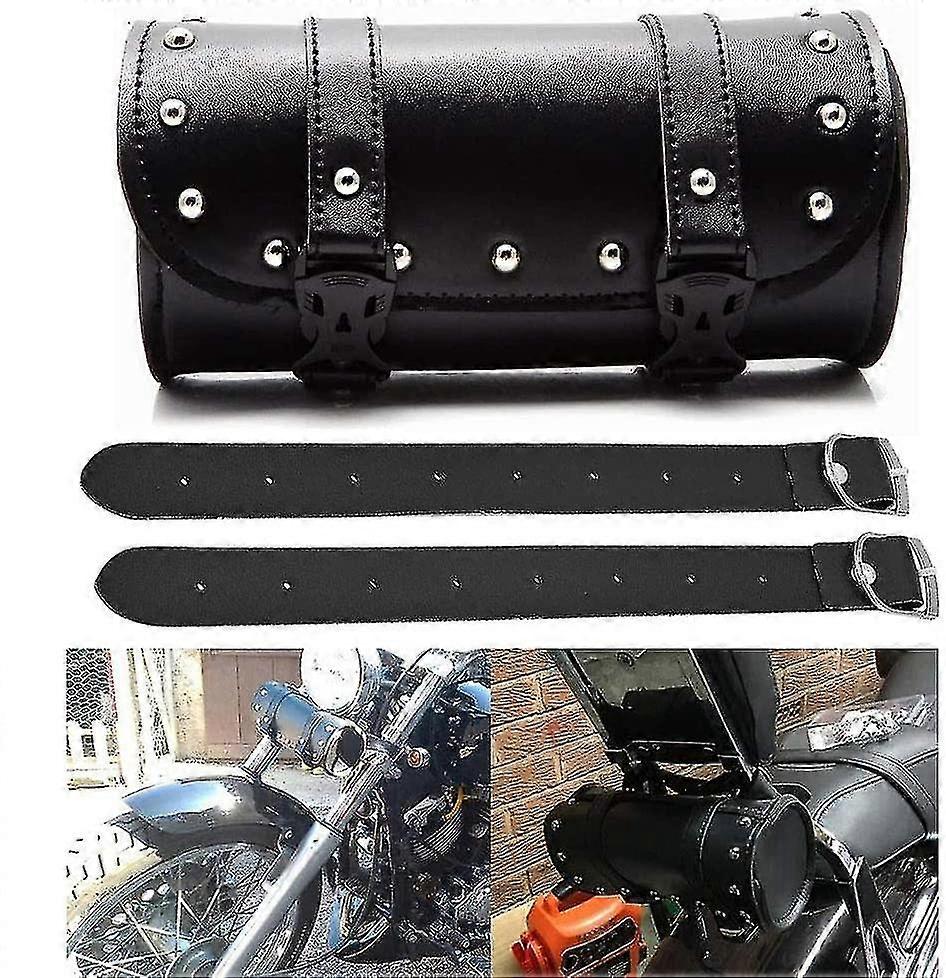 Pu Leather Motorcycle Tool Bag, Rear Fork Tool Bag