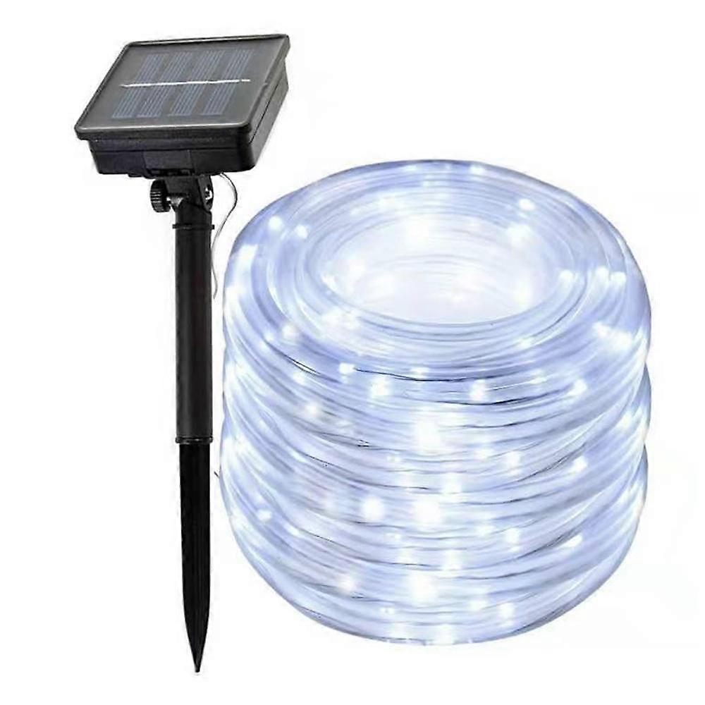 Luci a corda a LED per esterni, luci a stringa di fata con telecomando RGB da collegare con 100 LED, impermeabile, multicolore