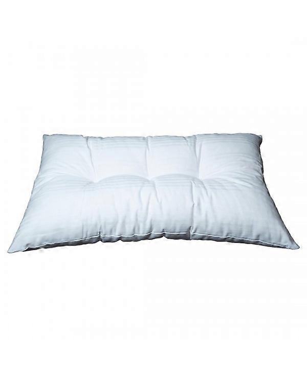 Handcrafted Low Cervical Pillow In English Reverse Wool: Natural Comfort For Your Rest