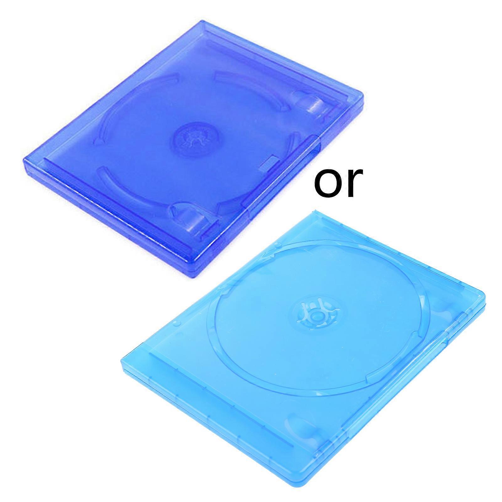 Blue CD Single Double Discs Storage Bracket Holder for  Games Disk Cover for Case Discs Storage Accessories