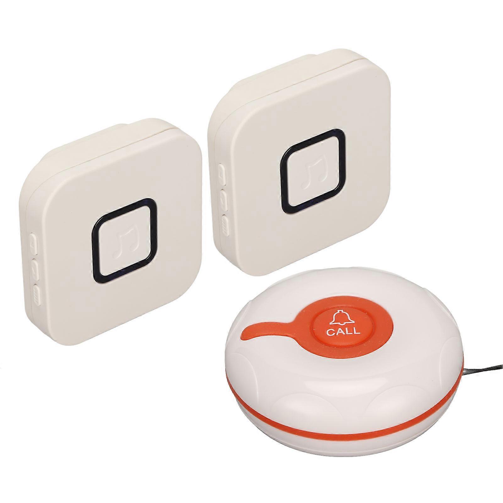 Wireless Caregiver Pager Call Button for Elderly Monitoring Long Distance Transmission Nurse Alert System