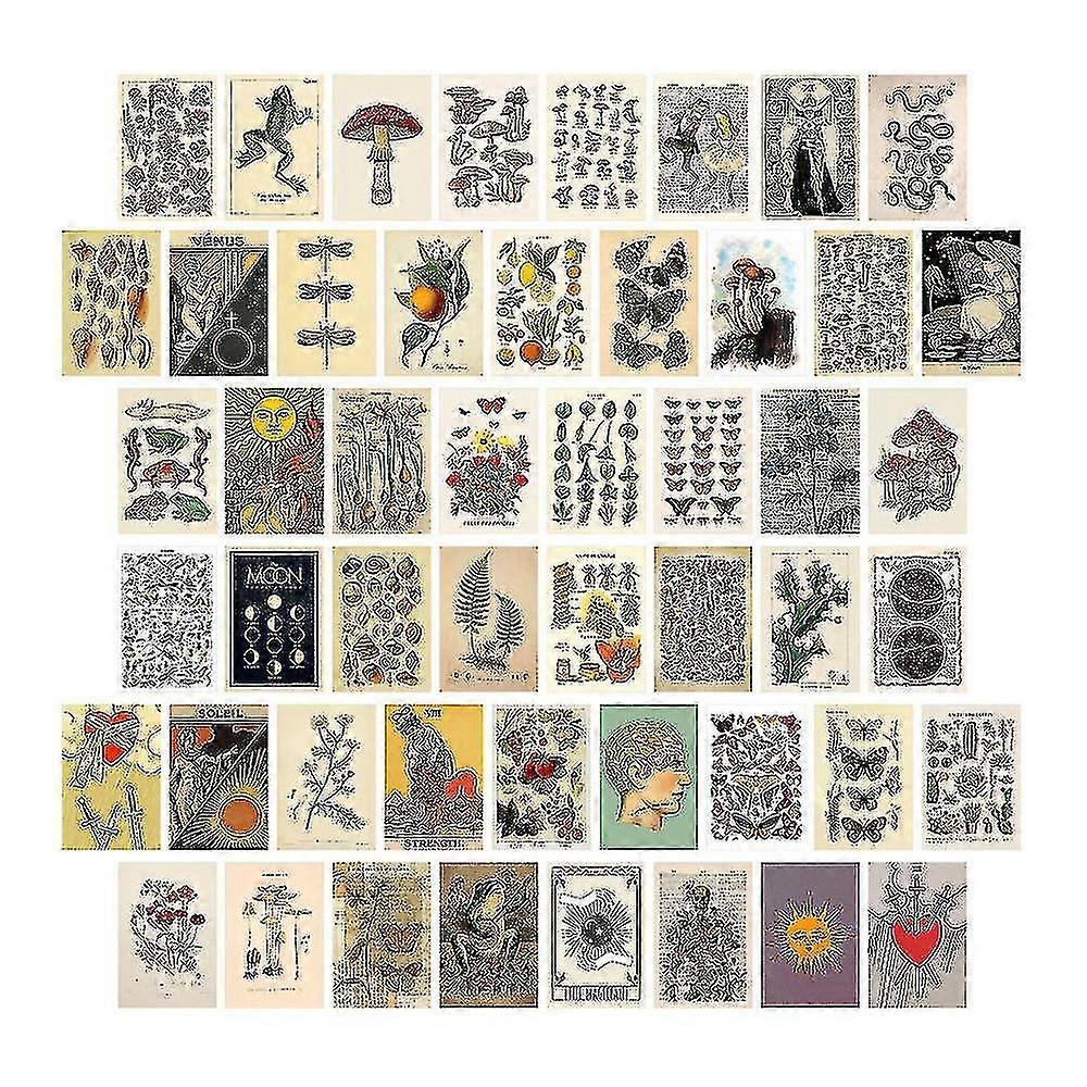 Aesthetic Pictures 50 Pcs 10X15Cm Wall Collage Kit