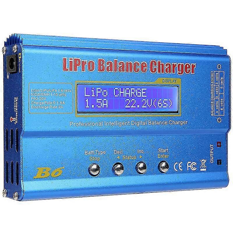 Nagelneues Digitales Imax B6 Lcd-Display Rc Lipo Nimh-Akkuladegert