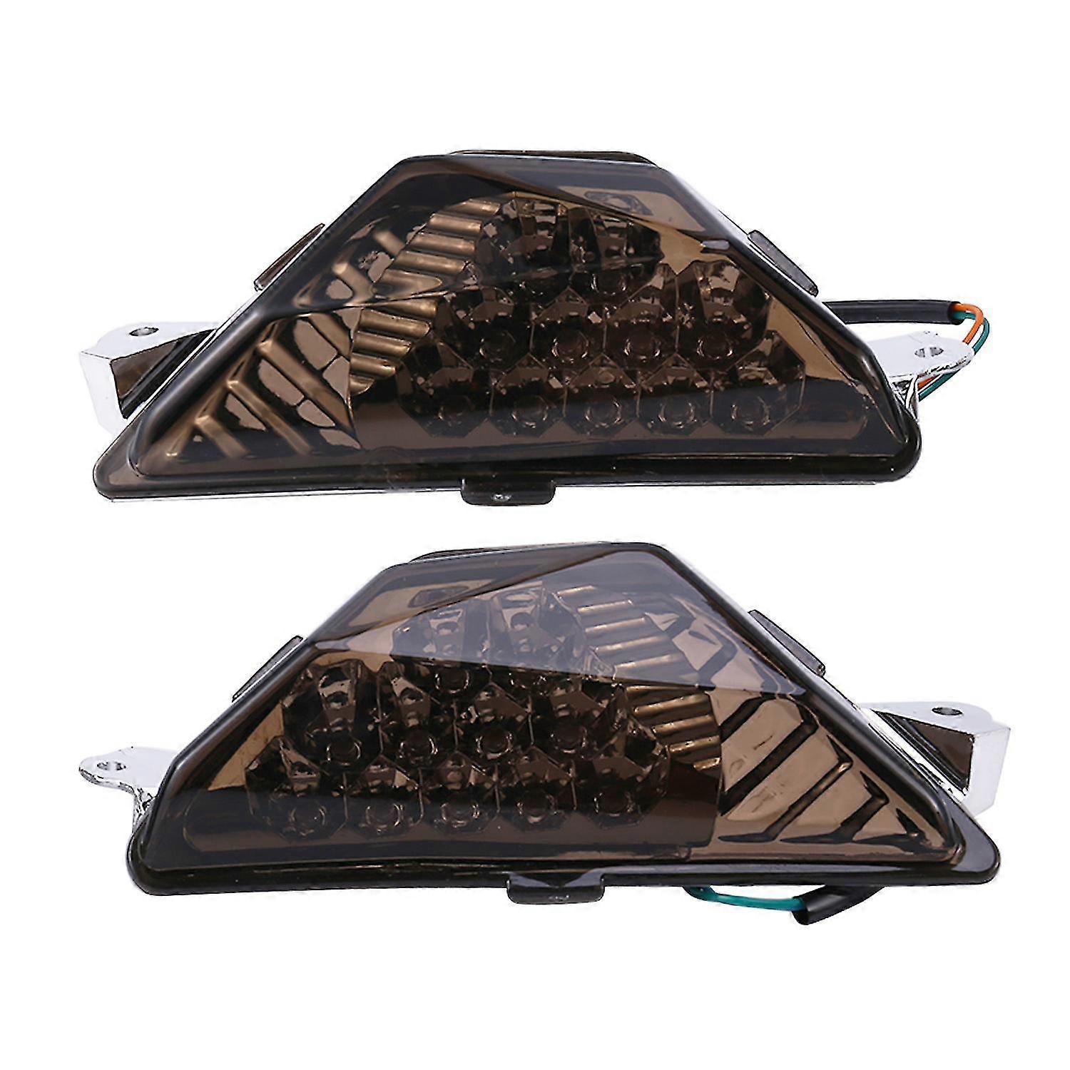 Motorcycle Front Turn Signals Blinker Indicator Led Light Lamp For Ninja 250 400 2018 2019