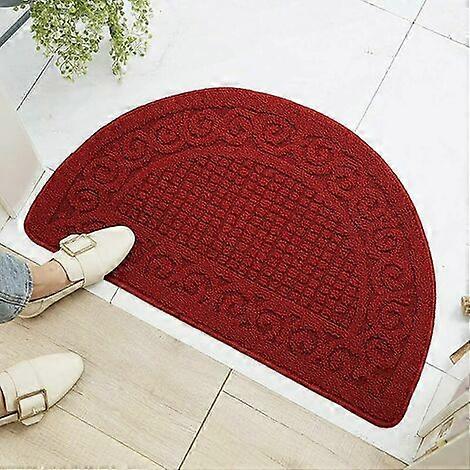 Tappetino d'ingresso per interni, tappetino antiscivolo resistente, zerbino per interni, tappetini assorbenti, tappetino d'ingresso, zerbini per ingresso lavabile in lavatrice 48 * 78 cm