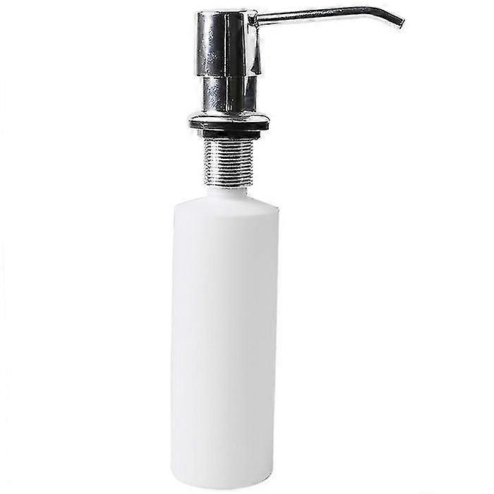Sink Kitchen Cleaning Accessories All Plastic Press Soap Dispenser