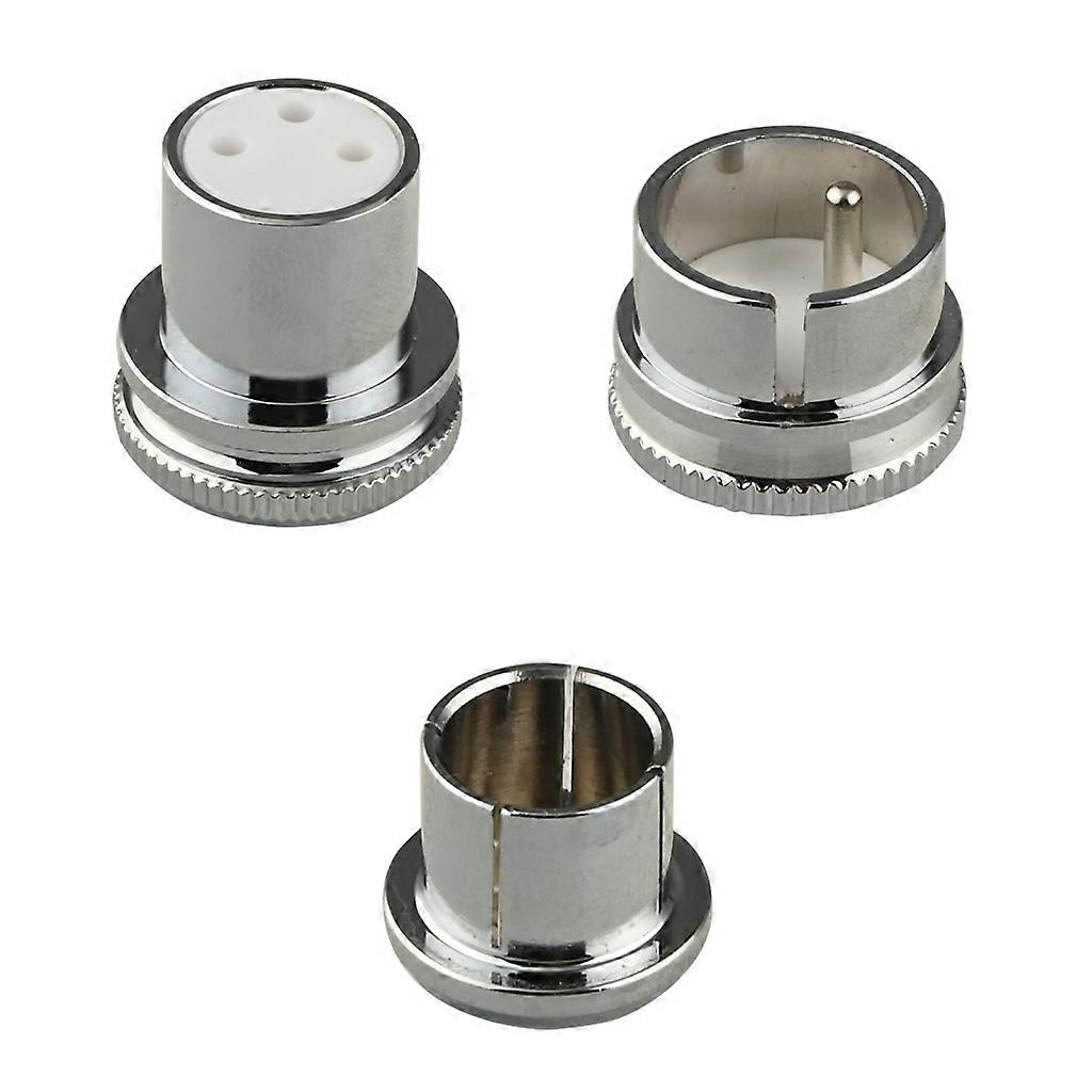 1 Set RCA Port Cap 3Pin XLR Balanced Plug Protective Covers Dusproof Protectors