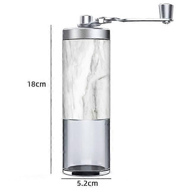2023 New Manual Coffee Grinder Stainless Steel Professional Adjustable Kitchen Tool Portable Coffee Bean Hand Crank Tools