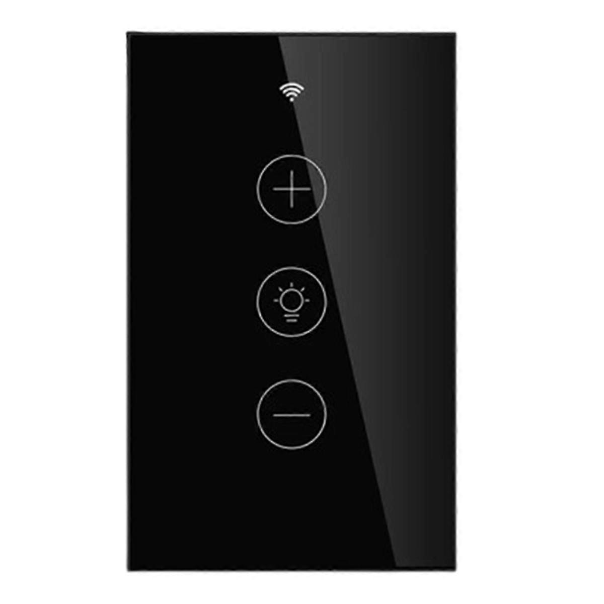 US Standard Smart WiFi Life LED Dimmer Switch Wireless Touch Dimming Wall Switch Works with Alexa Home