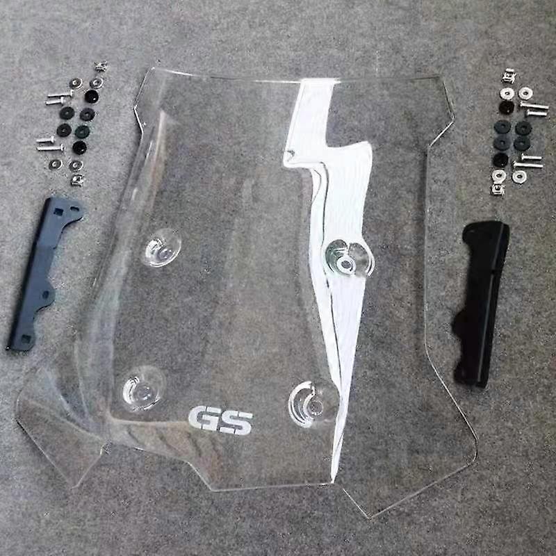 For BMW F750GS F850GS 2018-2023 New Motorcycle Wind Deflector Windscreen Increased 4MM F750GS Windshield Fixing Bracket F850 GS