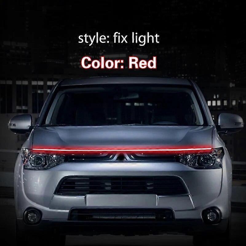 1Pcs LED Daytime Running Light DRL Lamp Waterproof Fog Lamp For Mitsubishi Outlander 2013-2020 Universal Decorative Ambient LampMotor Vehicle Lighting
