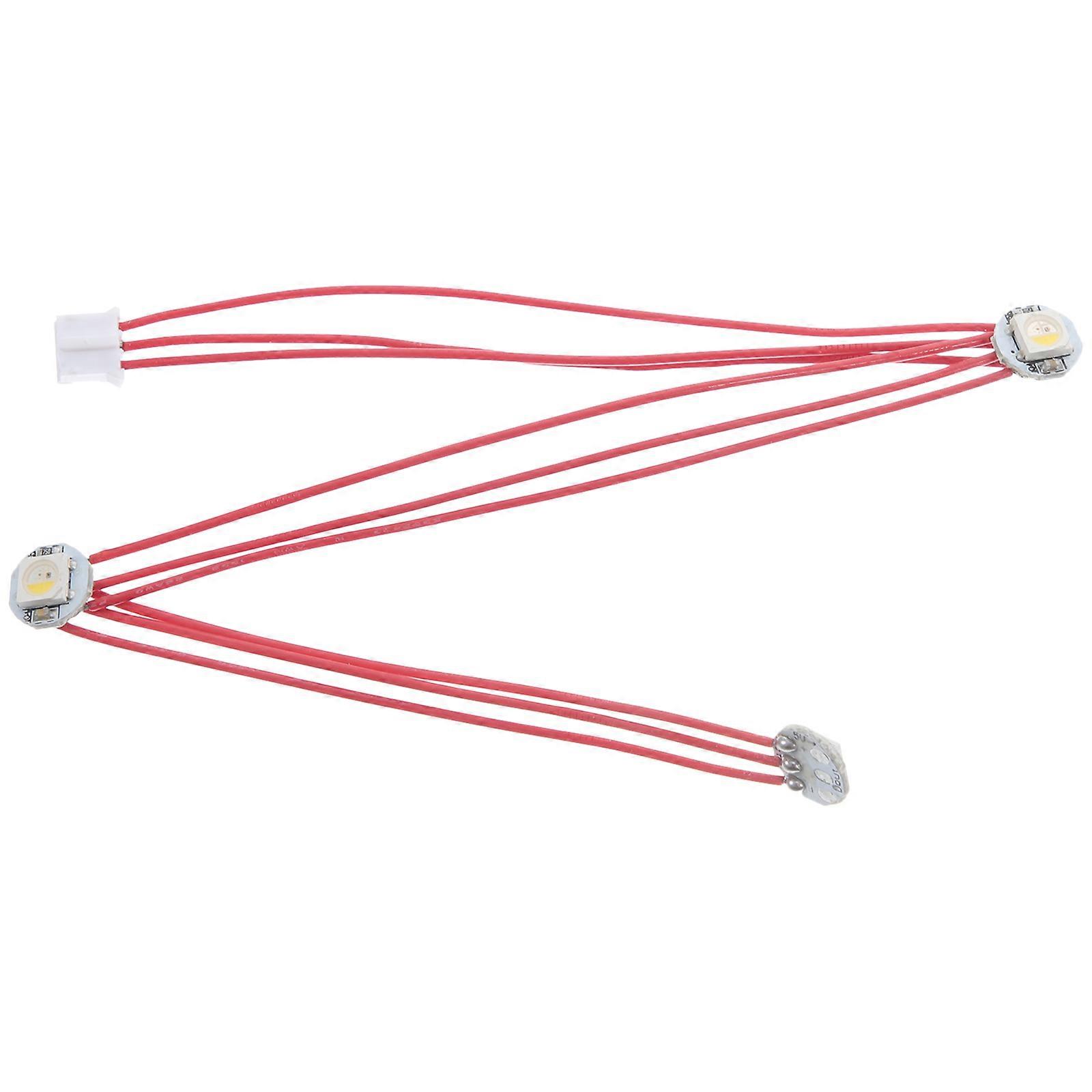 Mini Button PCB LED Replacement 3D Printer RGBW LED Lamp Panel Board with Cable