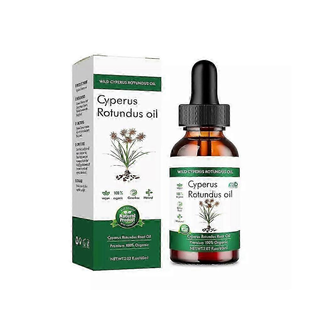 1-3x 60ml שמן Cyperus rotundus טבעי, מעכב שיער, מעכב שיער, הסרת שיער