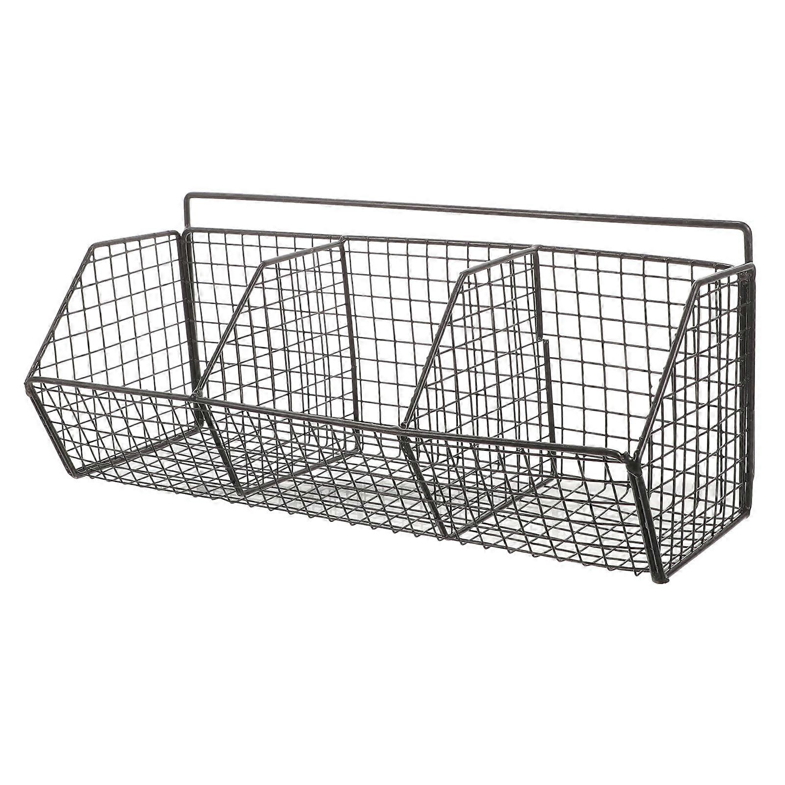 Kitchen Wall Metal Shelf Wall Mounted Sponge Drain Rack Kitchen Spice Rack