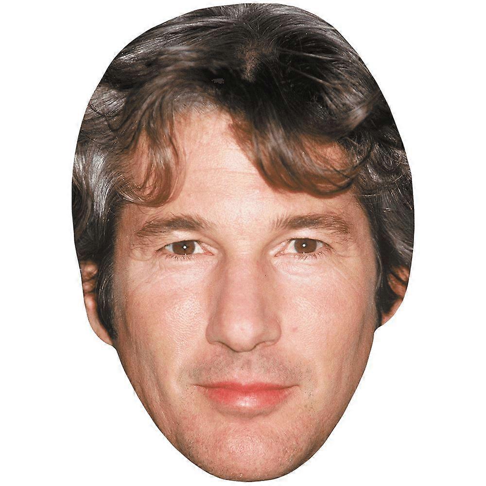 Richard Gere (Young) Celebrity Mask, Flat Card Face