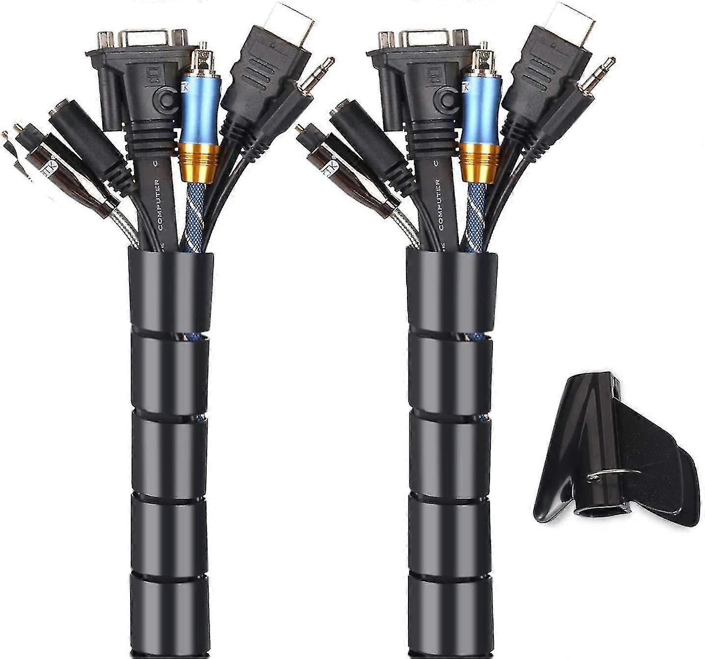 Universal Cord Wrap Sleeve, Flexible Cord Wrap/cable Organization, Cord