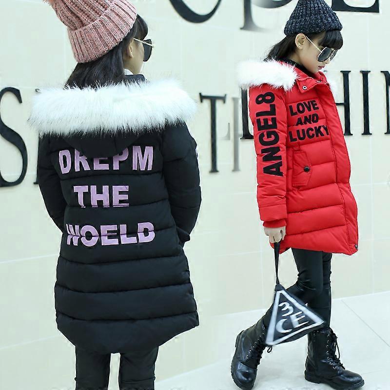 4 6 8 10 12 Years Teen Kids Parka Keep Warm Autumn Winter Jackets