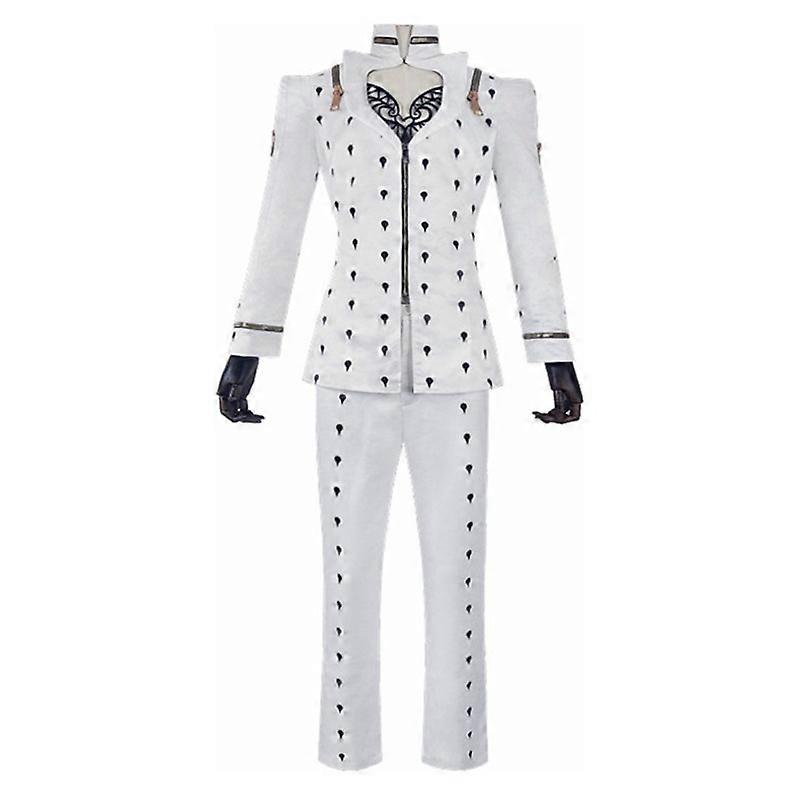 CosDaddy JoJo's Bizarre Adventur Bruno Buccellati Cosplay Kostüm Erwachsene Top Hose Uniform Anzug Halloween Karnevalskostüm