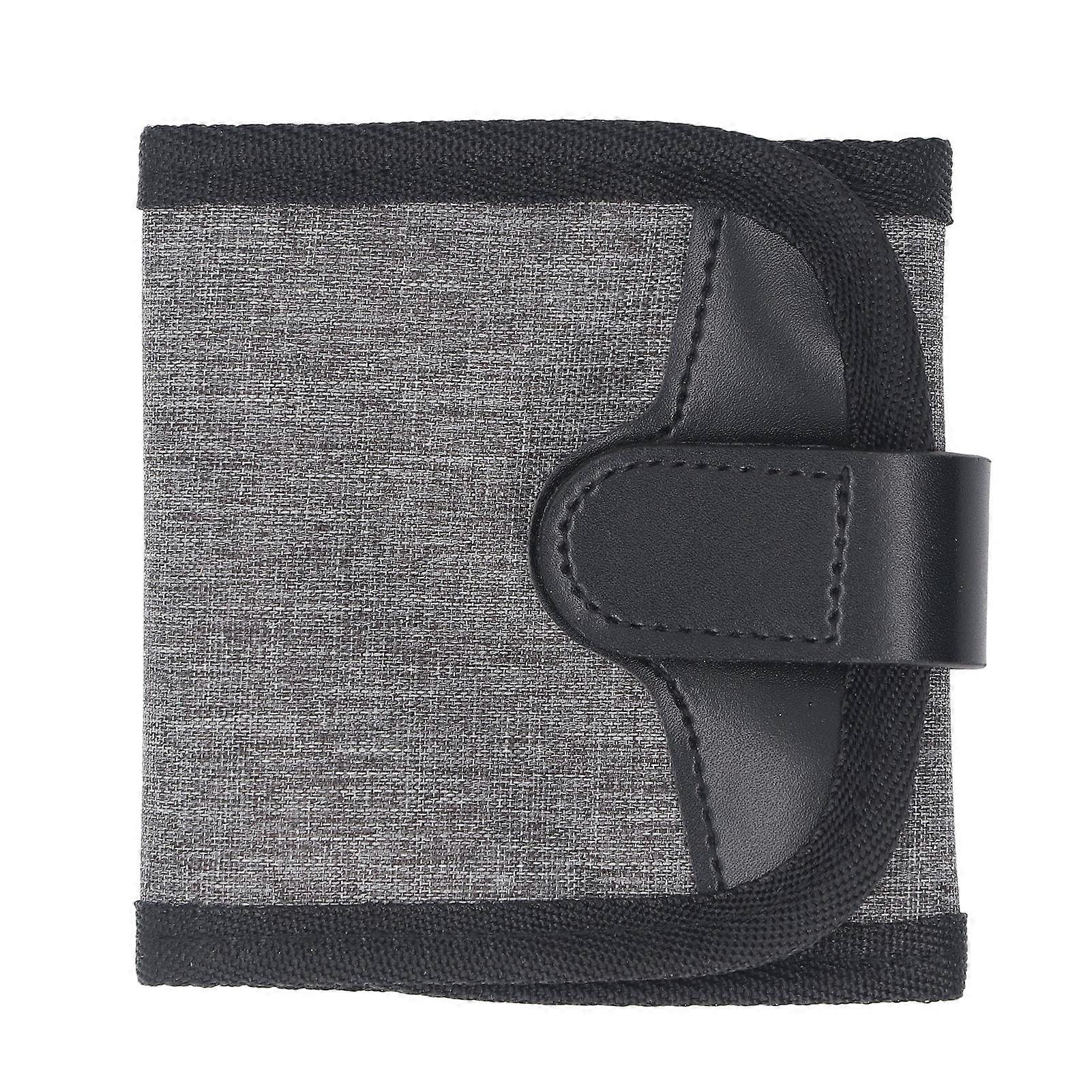 Filter Storage Bag UV CPL ND Lens Filter Organizer Pouch Compact Waterproof Shockproof Filter Wallet Storage Pouch for 3 Filters ≤72mm