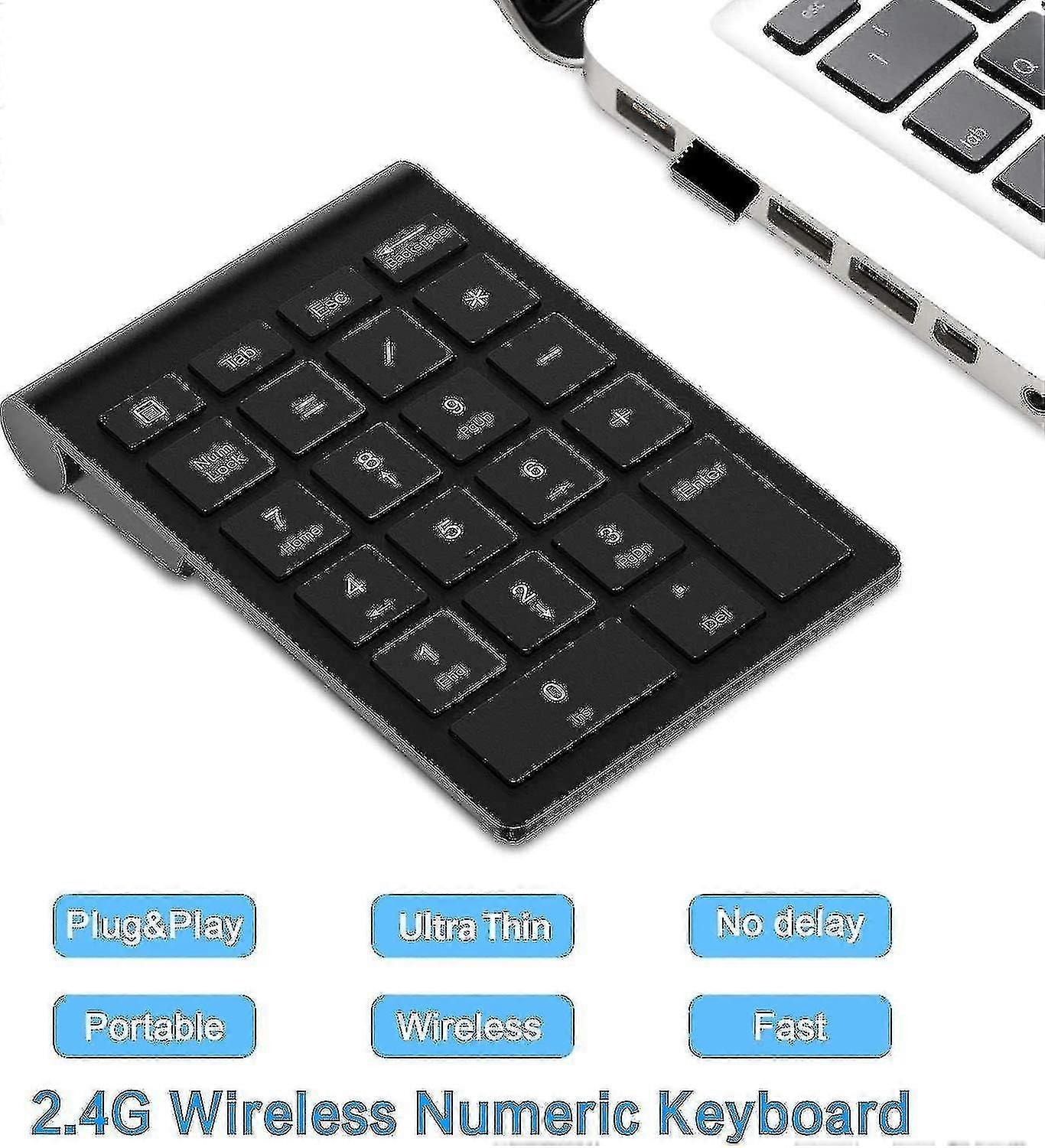 Wireless Numeric Keypad, Numeric Keypad Mini Wireless Keypad