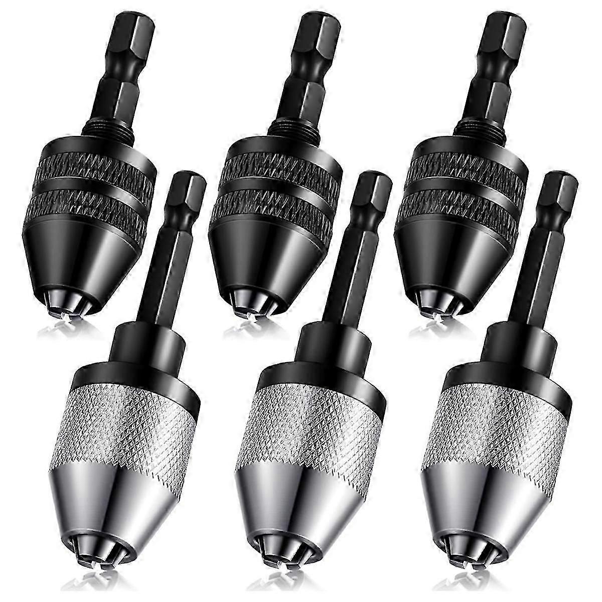 Keyless Drill Chuck Bit,keyless Drill Chuck Fast Change Converter Extension Screwdriver Drill Adapt