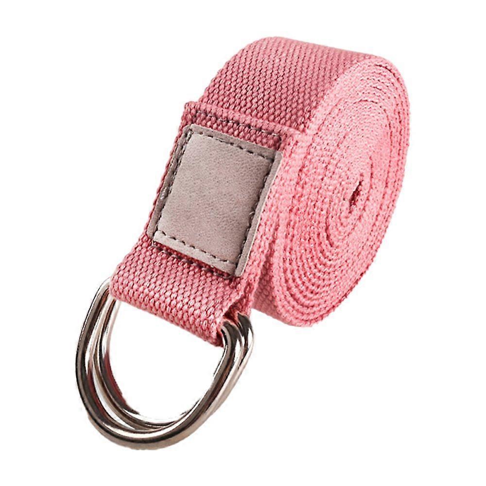 柔軟性のためのヨガストラップと余分な安全な調節可能なDリングバックルヨガストレッチストラップ