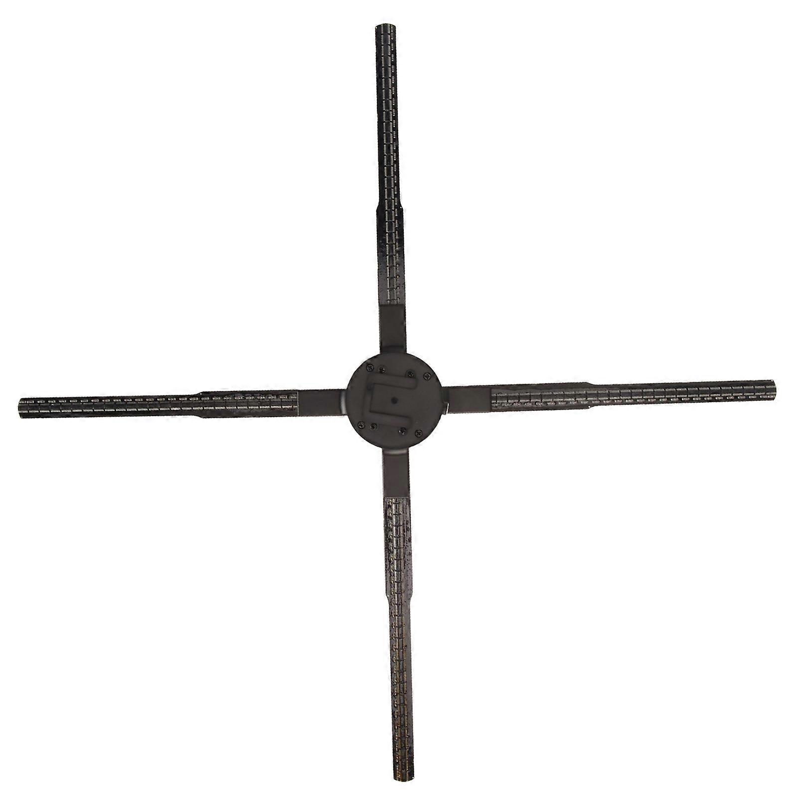 3D Hologram Fan Ultra HD 722 LED Support Phone APP PC WiFi Holographic Advertising Display with Remote 100‑240V 24.2in AU Plug 