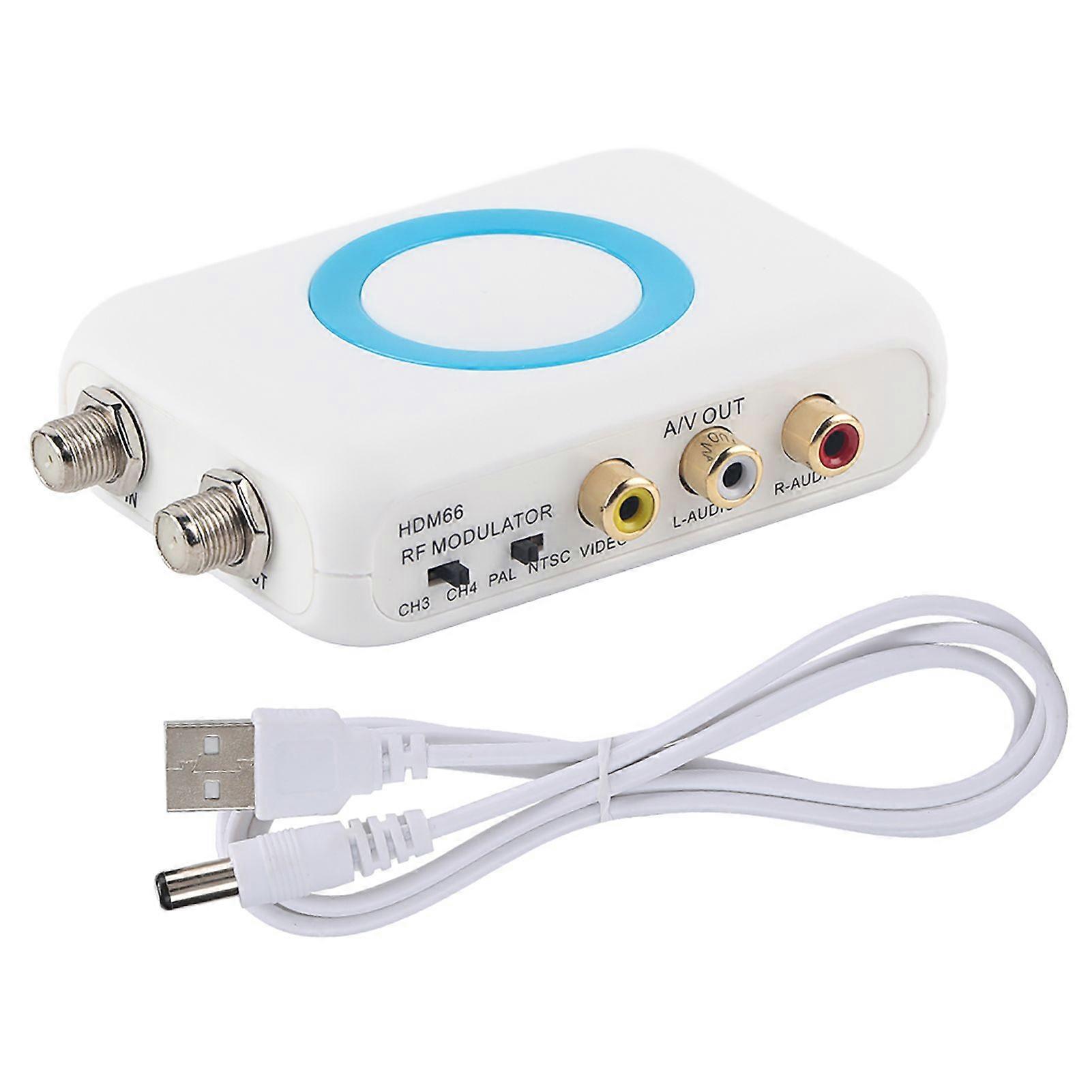 HDM66 ABS Professional Portable Flexible PAL/NTSC Format Output High Definition RF Video HD Modulator