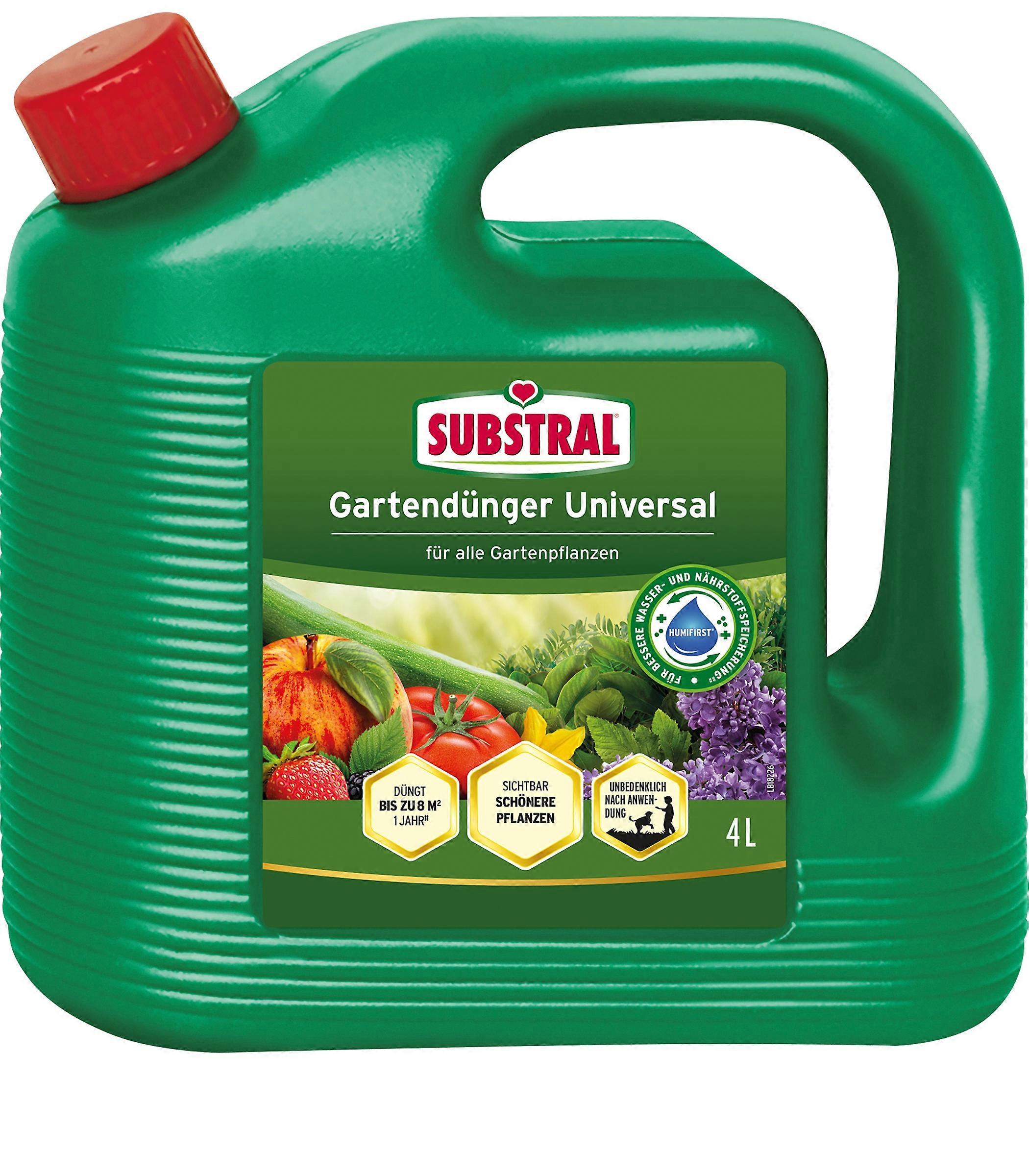 SUBSTRAL® 花园肥料通用液体,4 升