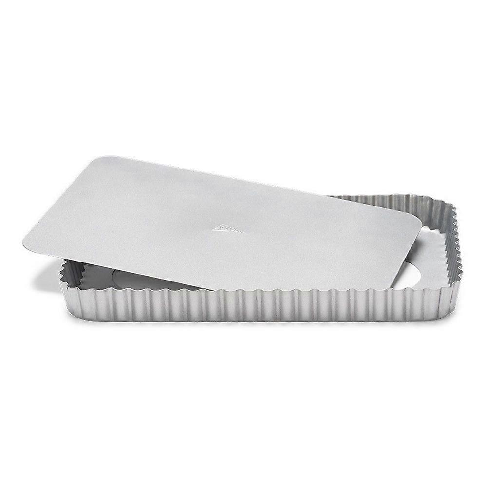 Patisse quiche pan with removable bottom 32x22cm Silver-top P03568