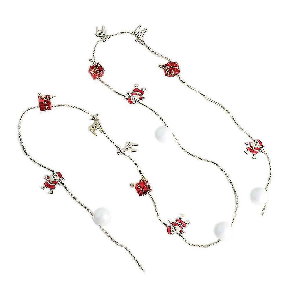 Ball Pine Cone Gift Bag Christmas Ornaments Chain String Christmas Tree Decoration Hanging String