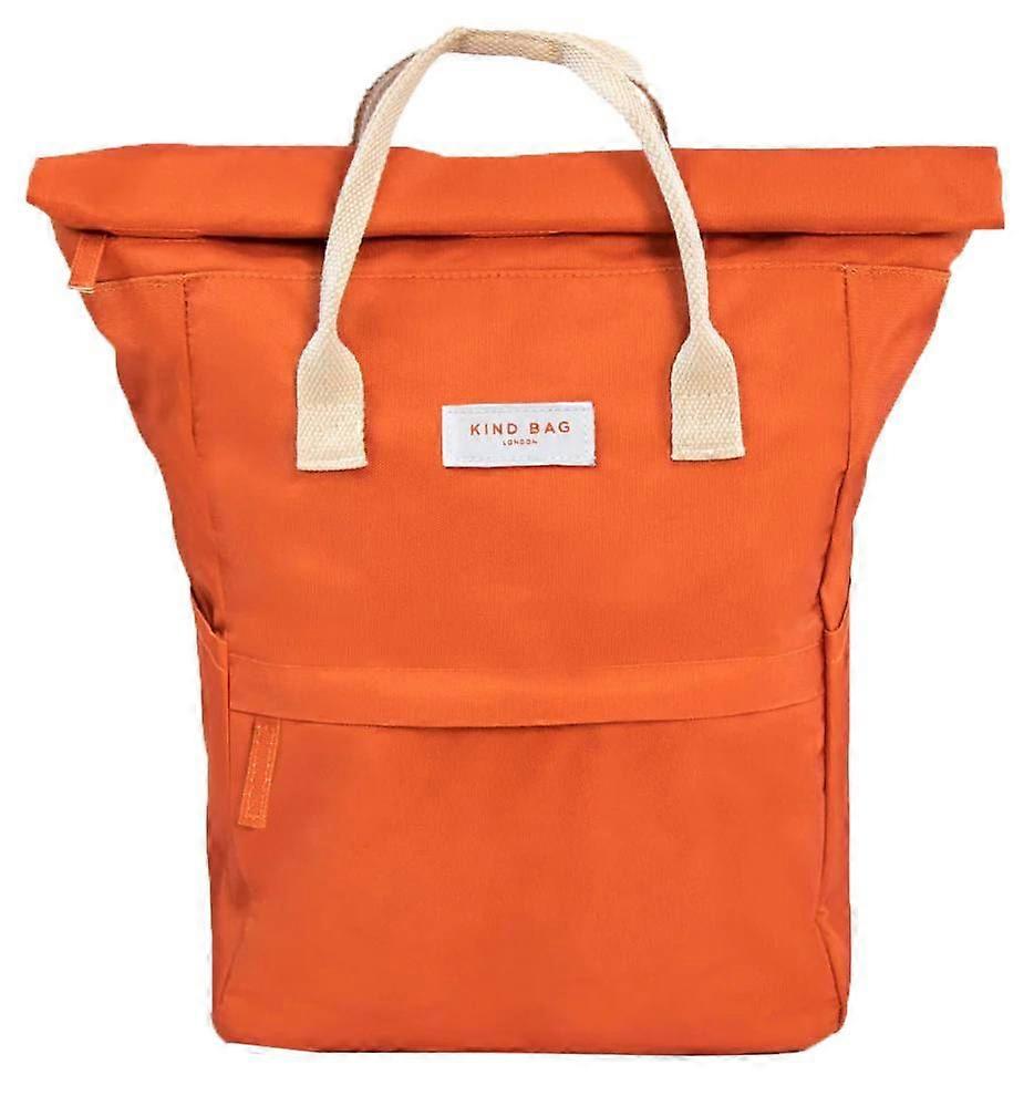 Kind Bag London Hackney Medium Backpack - Burnt Orange