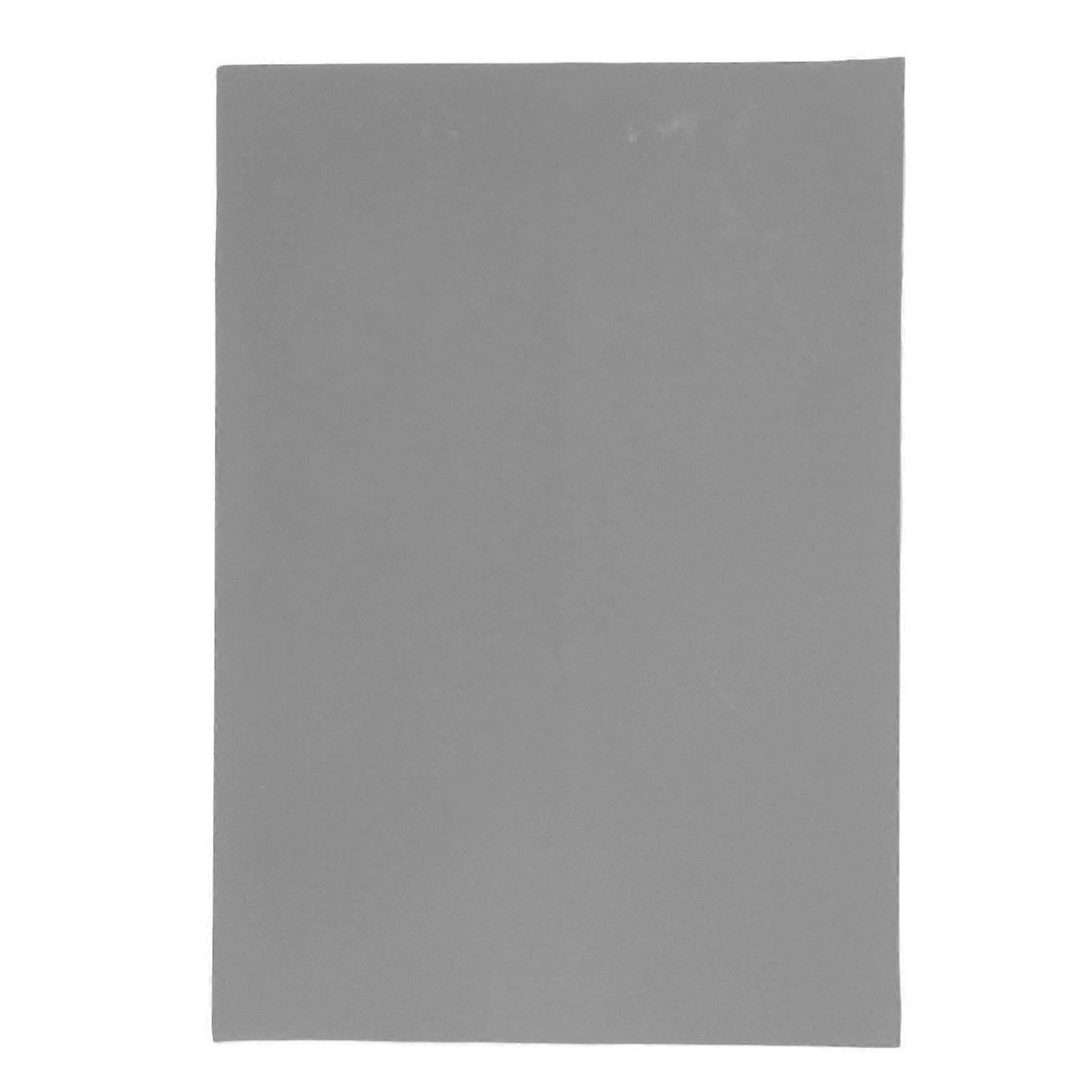 A4 Rubber Stamp Sheet Soft Flexible DIY Carving Block Light Gray