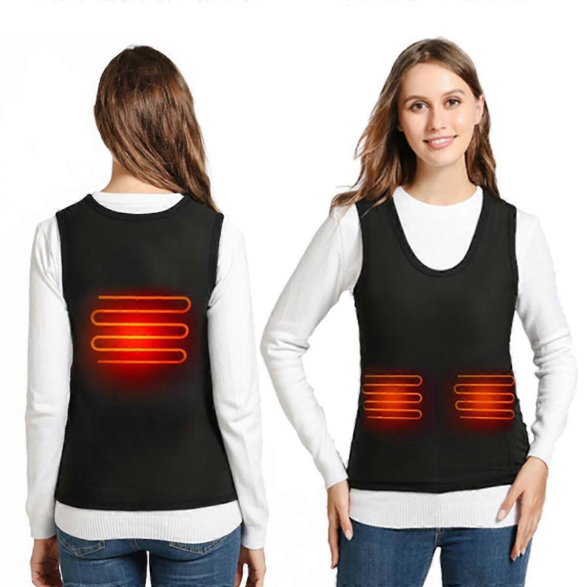 Usb Heated Vest - Adjustable Temperature Winter Jacket For Men & Women