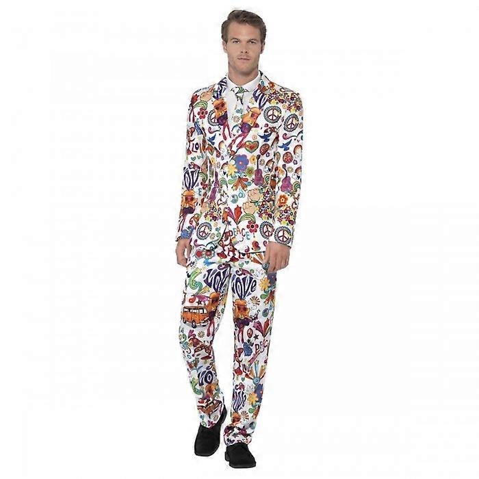 Smiffys Mens Groovy Costume Set