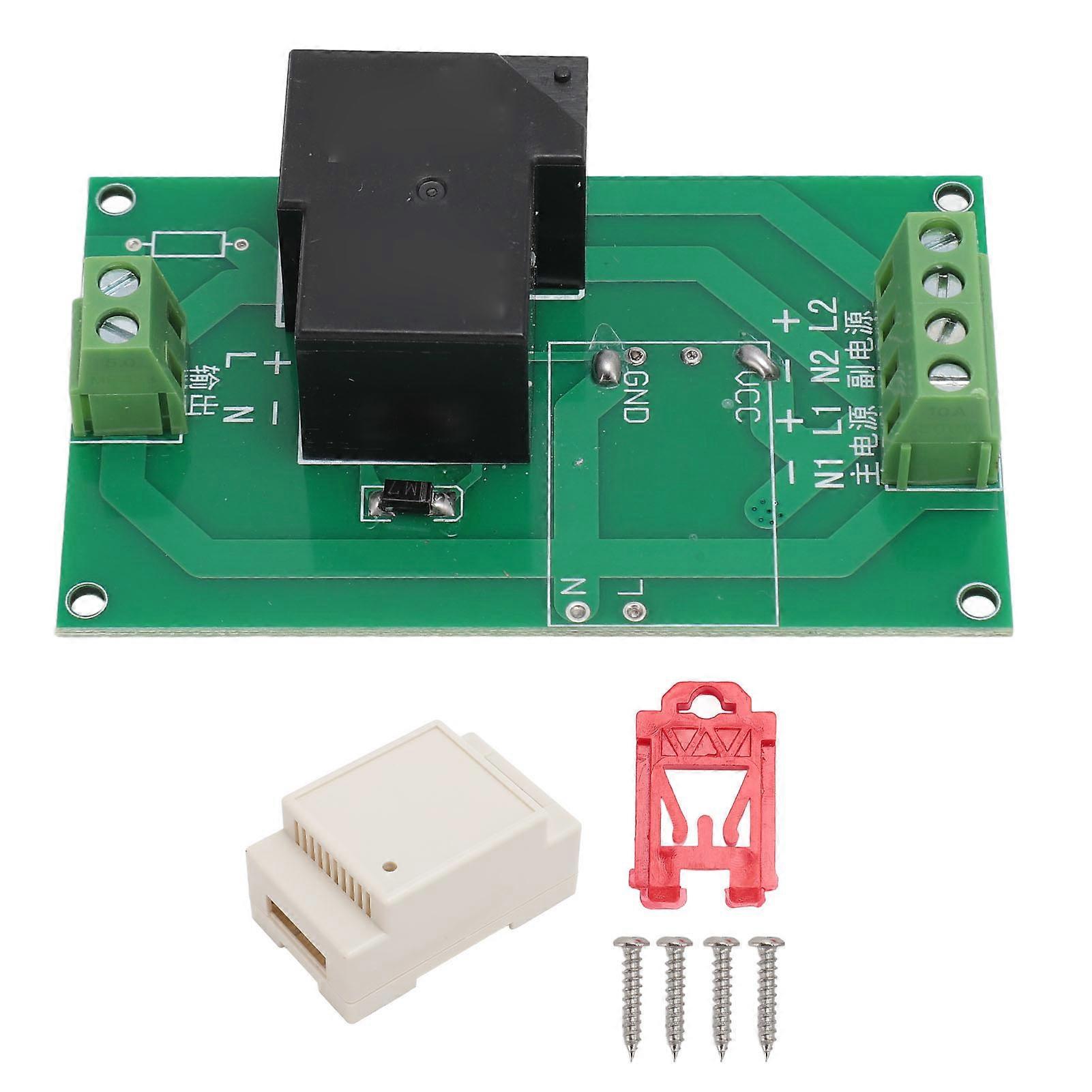 DC Power Supply Battery Automatic Switch Module Dual Power Stable High Accuracy Emergency Power Supply Charging Controller 5V 30A 5V with Shell