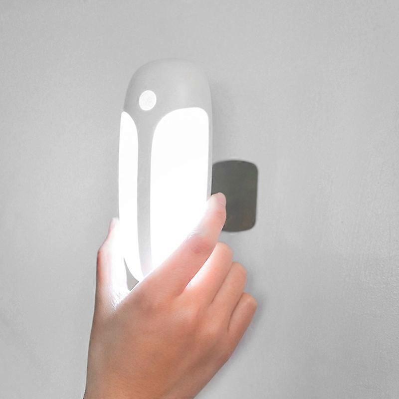 USB Rechargeable Firefly Smart Body Sensor LED Light White Light