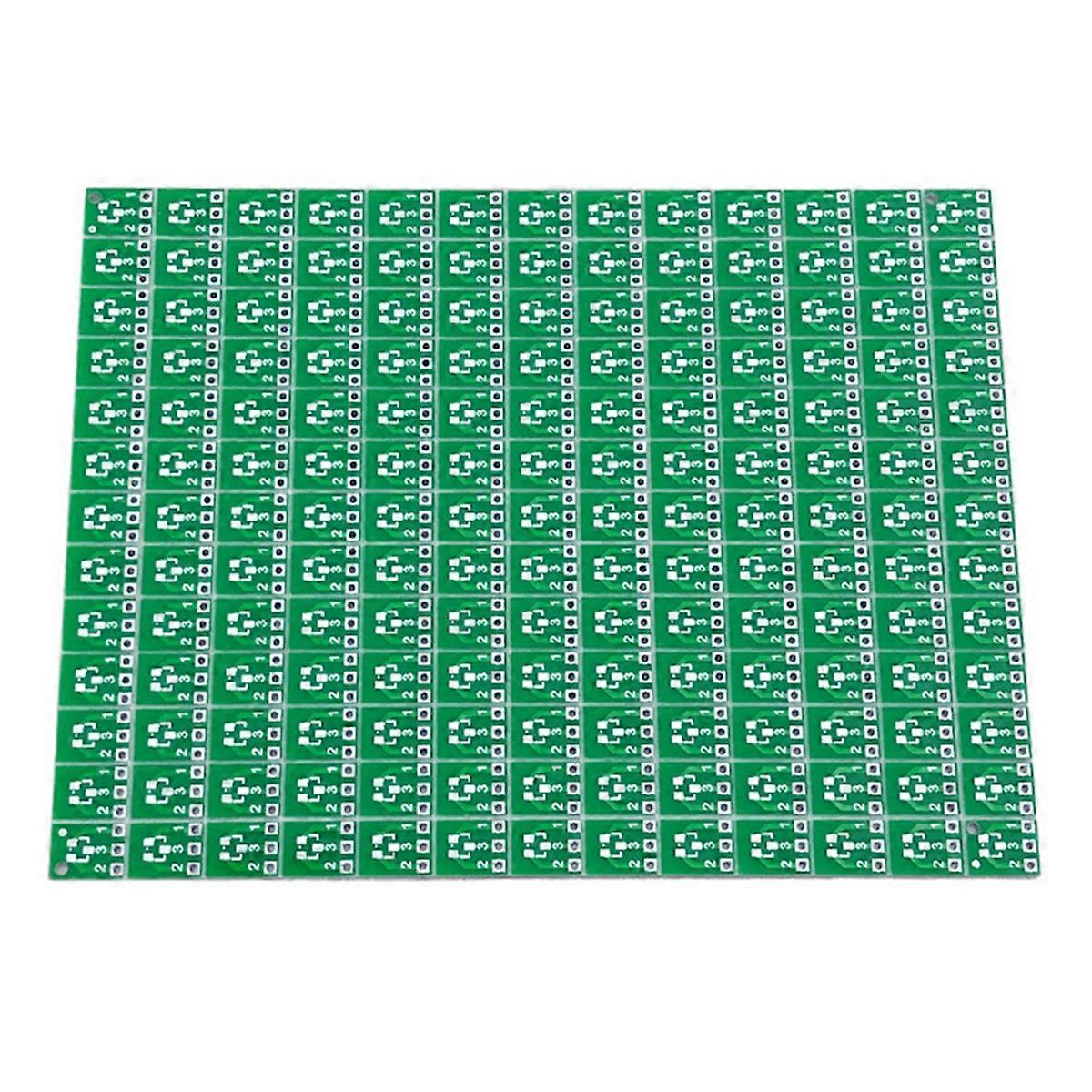 SOT23 SOT23-3 Turn SIP3 Double-Side SMD Turn to DIP SIP3 Adapter Converter SOT SIP IC Socket PCB Board Diy Kit 169Pcs