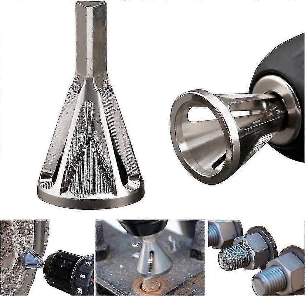 Deburring External Chamfer Tool Stainless Steel Remove Fits 8-32 Bolts