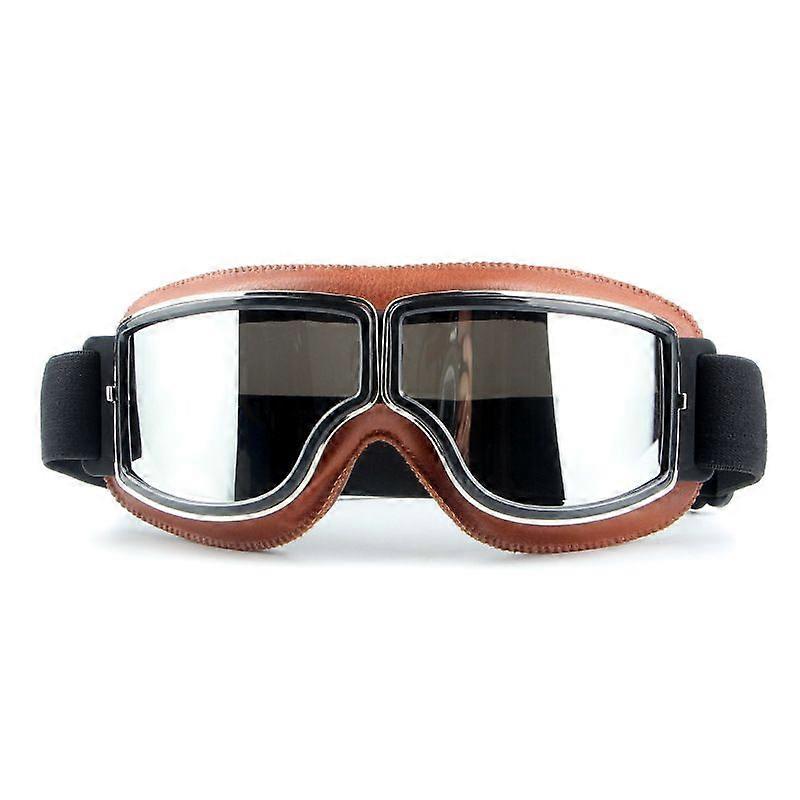 Retro Windproof and Dustproof Motorcycle Goggles (A)