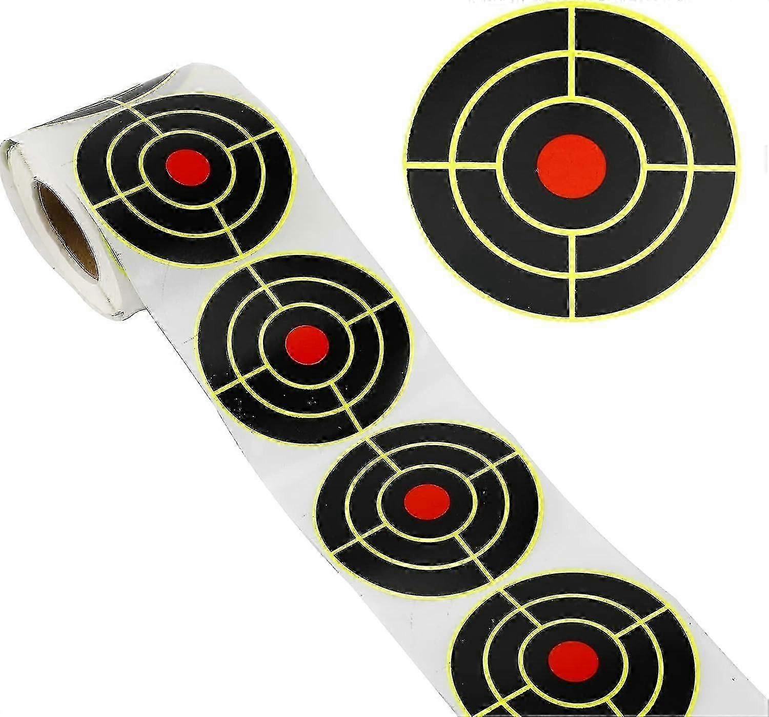 WXH 200pcs σκοποβολή, Splatter στόχους χαρτί, αυτοκόλλητα στόχων αυτοκόλλητα, Roll Splatter στόχους αυτοκόλλητα για τη σκοποβολή κατάρτισης