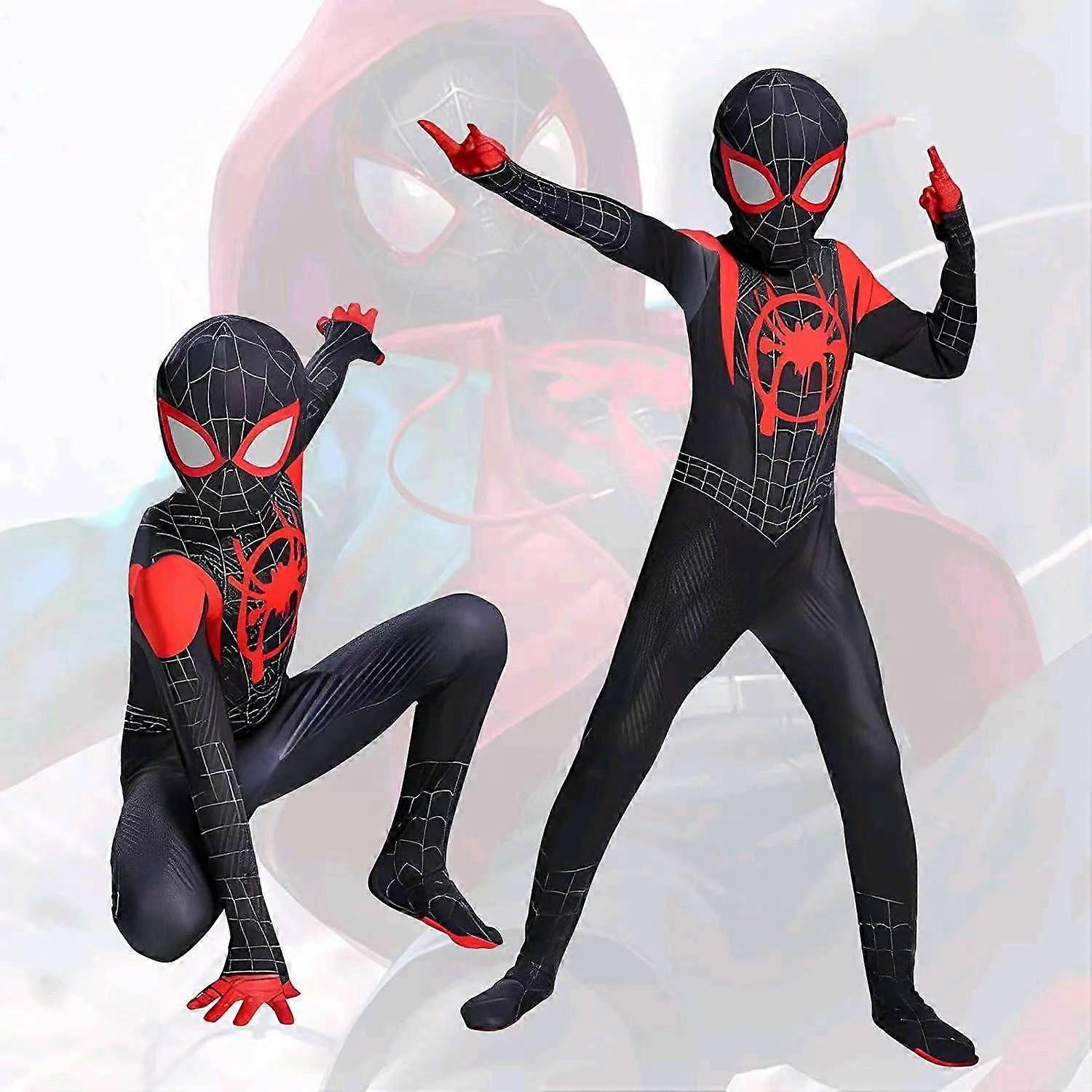 Απόκριες Spider-Man Κορμάκι Παιδικό κοστούμι Ρούχα αποστολής Amazing Steel Miles Κοστούμι Gwen
