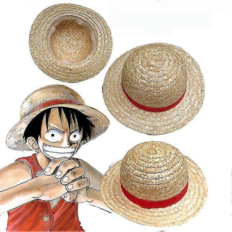En bit Luffy Cosplay Straw Hat