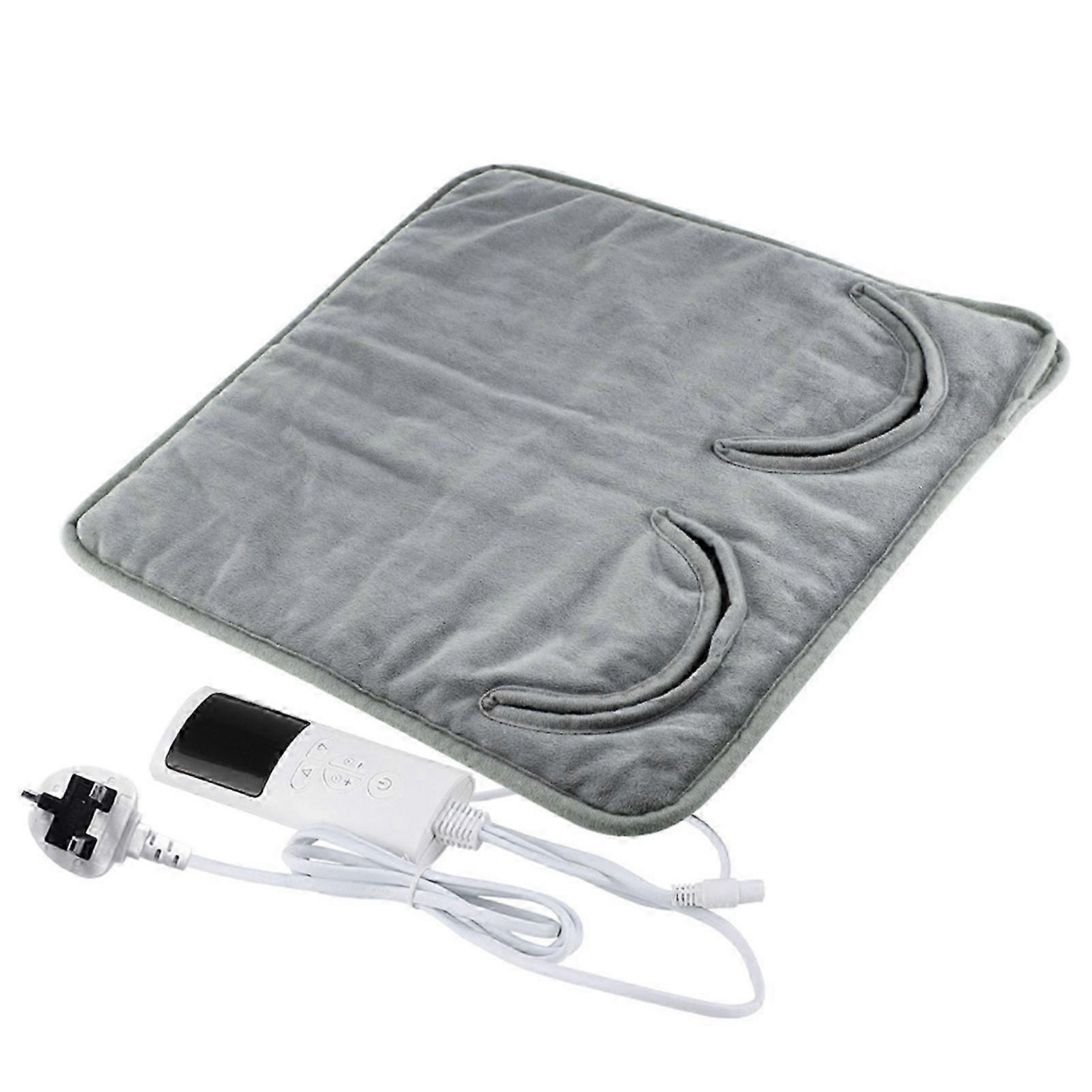 WXHDouble-Layer Electric Foot Warmers for Feet 9 Temperatures Feet Warmers Under Desk Heated Foot Pad for Home/Office