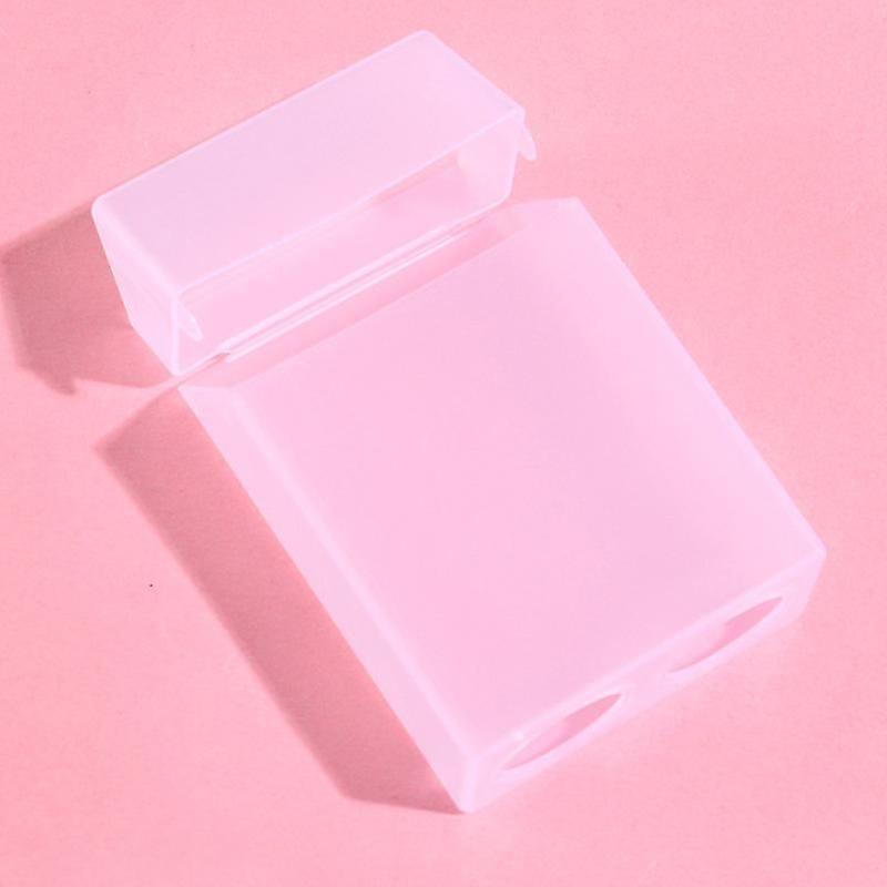 High qualityTransparent Plastic Storage Box Photocards Small Card Storage Box Organizer Box Cigarette Case Classification Box